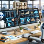 robot confused by AI output